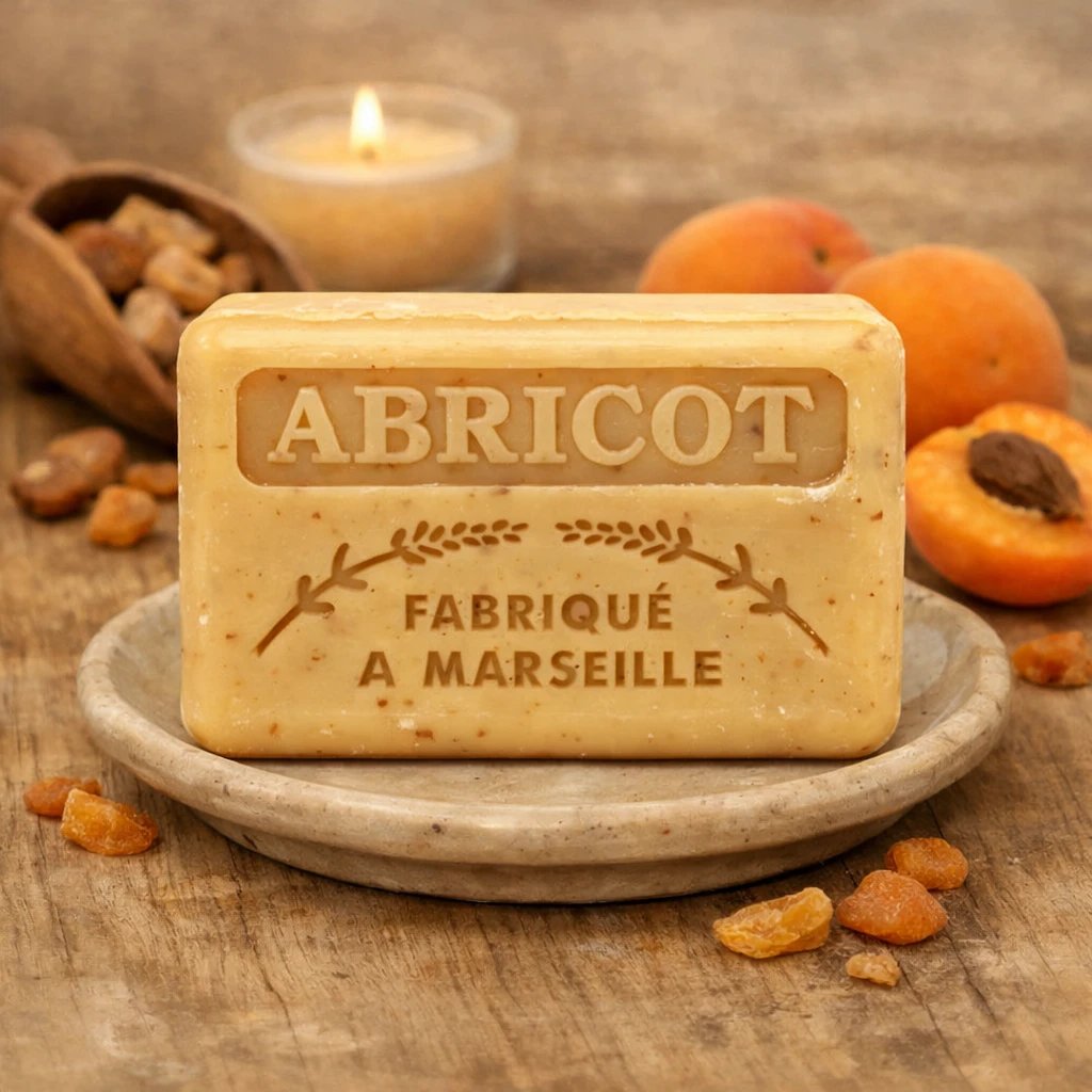 Buy Apricot French Soap - Abricot Savon de Marseille